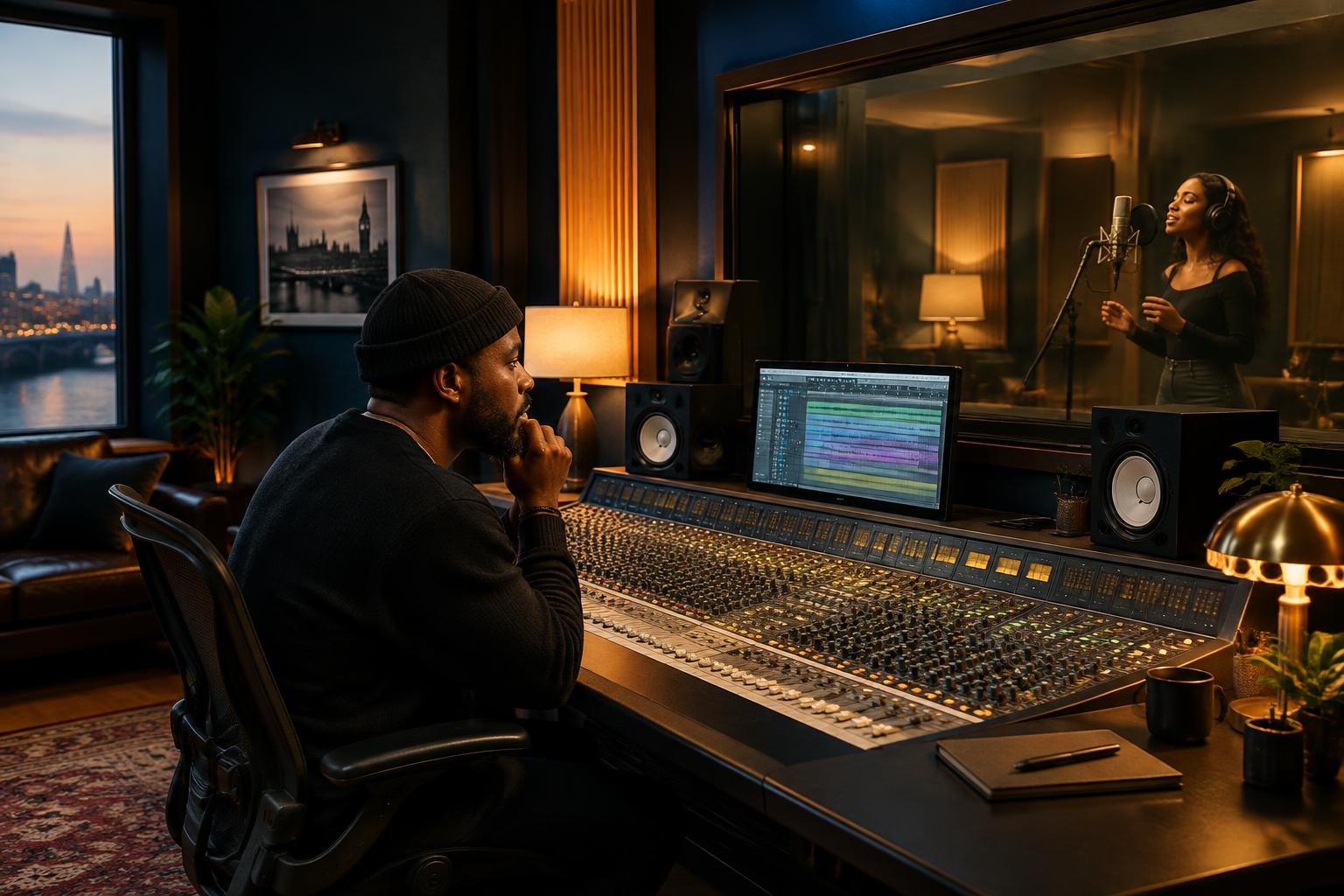 Creative collaboration in the recording studio